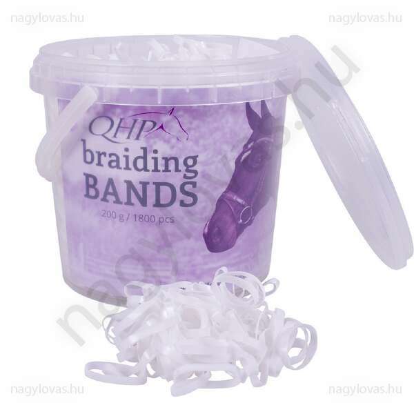 QHP sörénygumi széles fehér 200g