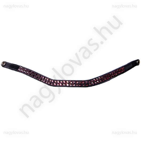 QHP  StarGlow homlokszíj barna/indigókék XFull