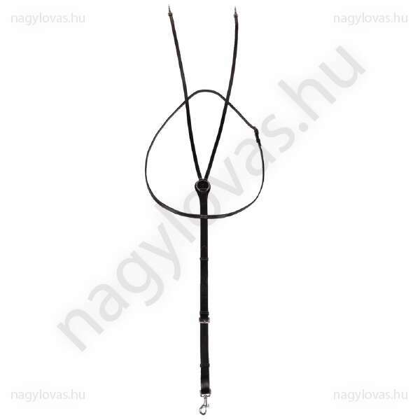 QHP Thiedeman szügyelő martingállal - Fekete - Póni