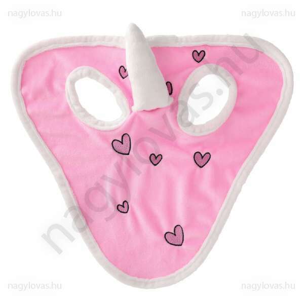 QHP Unicorn ló fejvédő pink shetty