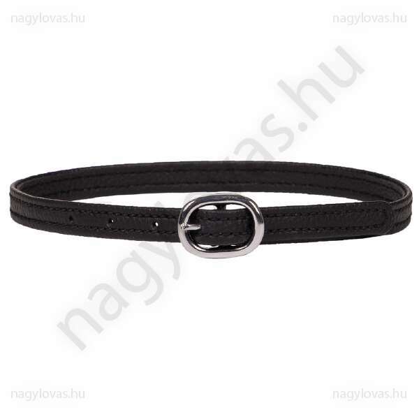 QHP Veganso sarkantyúszíj - Fekete 