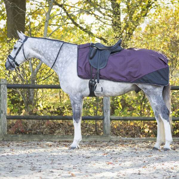 QHP vesetakaró gyapjú béléssel  bordó L