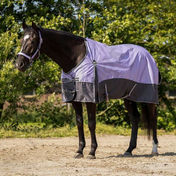 QHP vízálló karám lótakaró 0 gr. levendula 145 cm