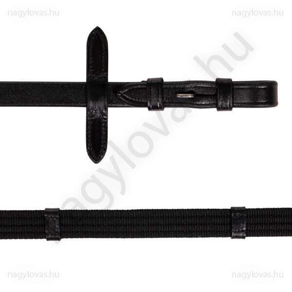 QHP Web lovaglószár gyors kioldóval - Fekete - Full