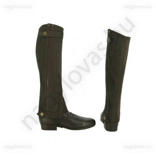 Riding World művelúr hopilett lábszárvédő barna