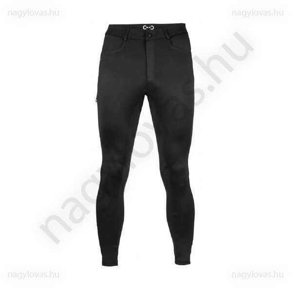Riding World River férfi lovaglónadrág fekete