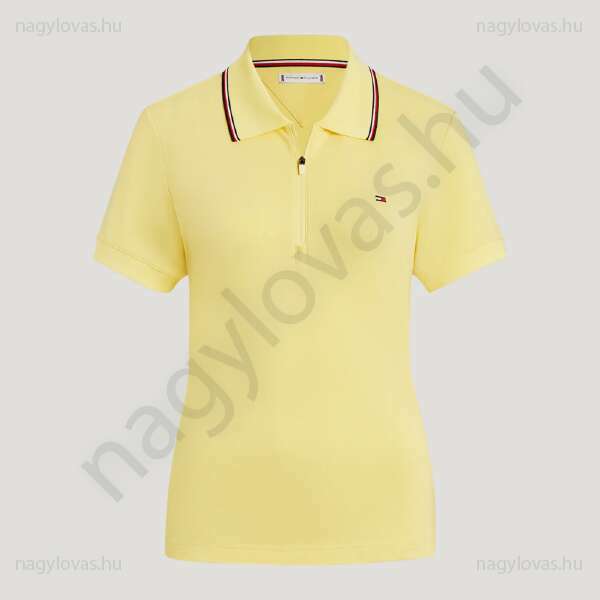 Tommy-Hilfiger Camden Poloshirt női póló sárga