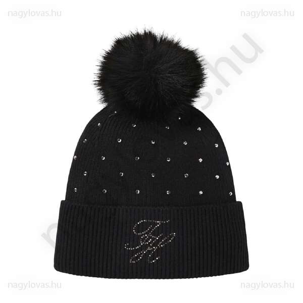 Tommy Hilfiger Kent Beanie strasszos sapka