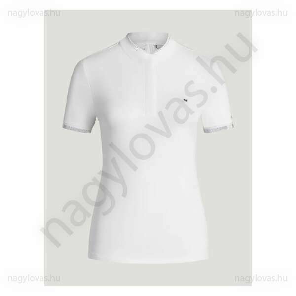 Tommy-Hilfiger Linsay női versenypóló fehér