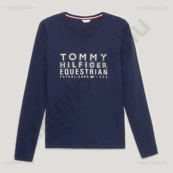 Tommy-Hilfiger Paris hosszú ujjú női póló