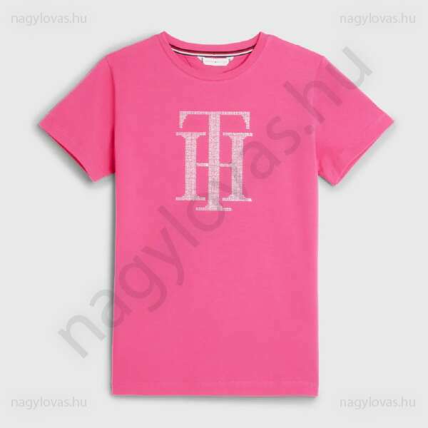 Tommy-Hilfiger T-hirt női póló pink