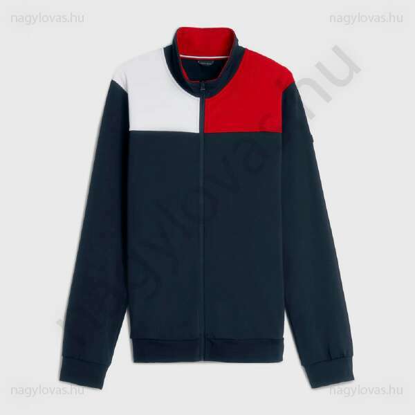 Tommy-Hilfiger Zip-Up férfi felső  Desert sky