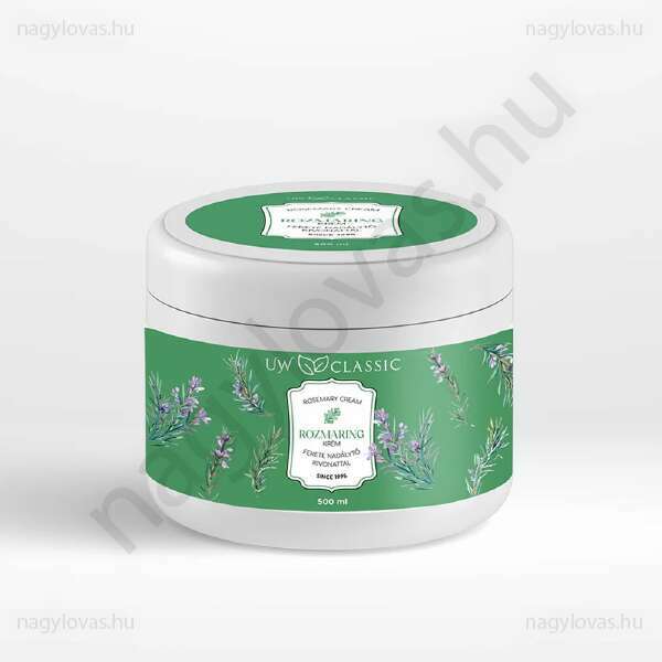 UW Rozmaring krém feketenadálytő kivonattal 500ml